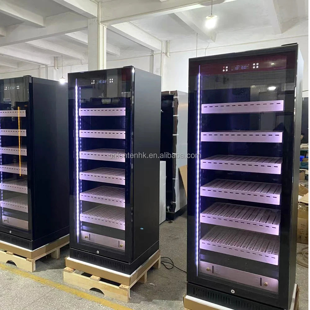 Constant Temperature Cigar box holder accessories Display Storage Compressor Cooling Electric Machine Cigar Humidor Electric
