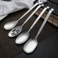 Stainless Steel Serving Utensils Large Serving Spoons Slotted Serving Spoons Buffet Catering Serving Utensils