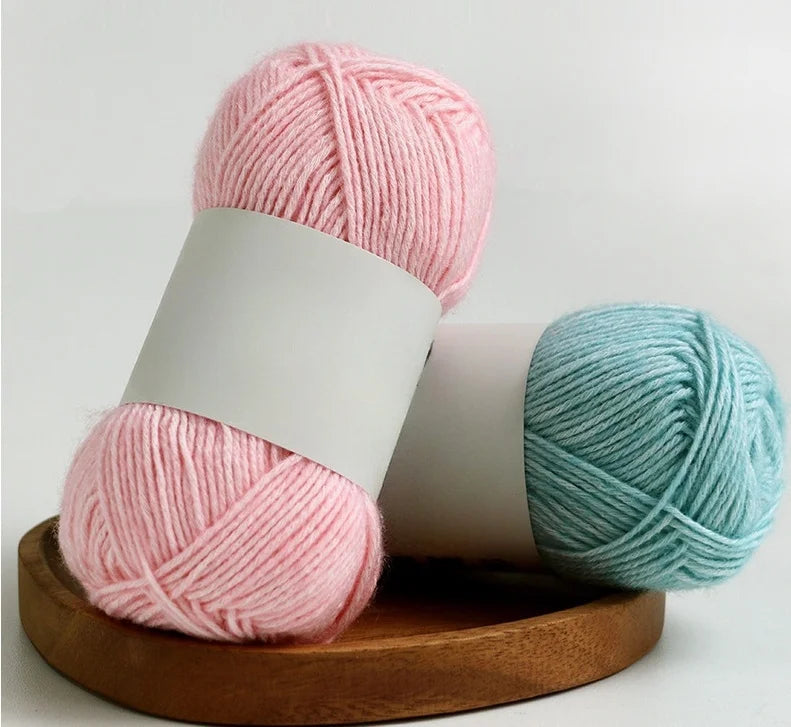 Special Offer Cotton Acrylic Blended Aia Yarn for DIY Handmade Scarves and Security Blanket