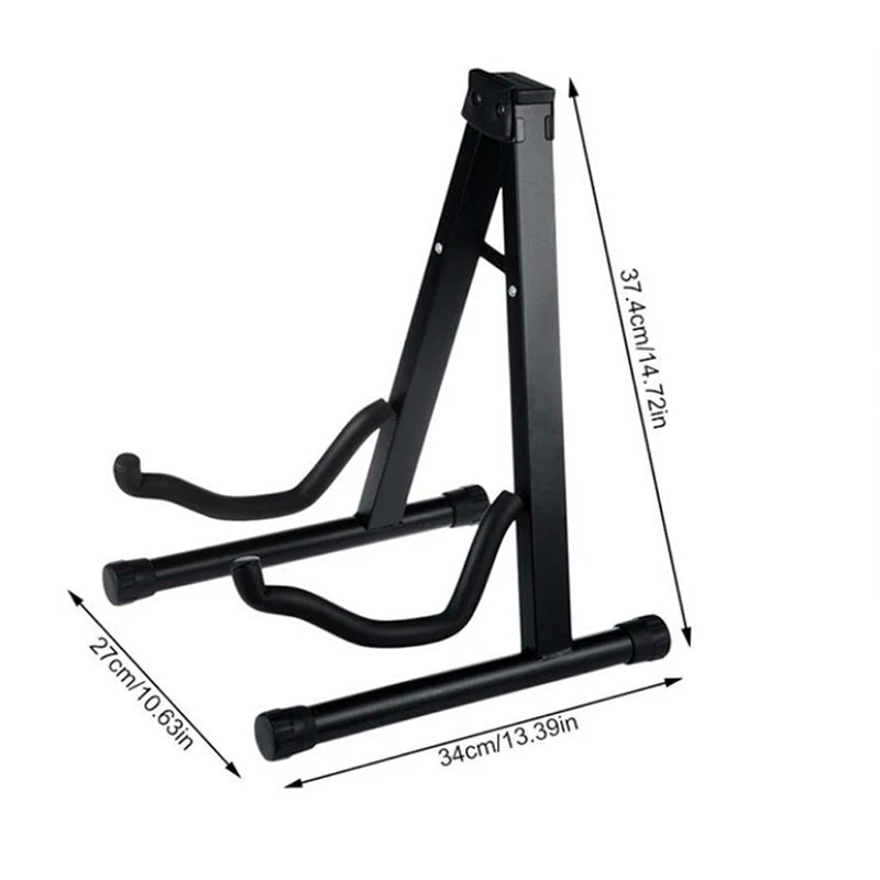 China Factory Cheap Price Foldable Metal Music Stand for Violin Guitar Ukulele and String Instruments Hot Sale Accessories