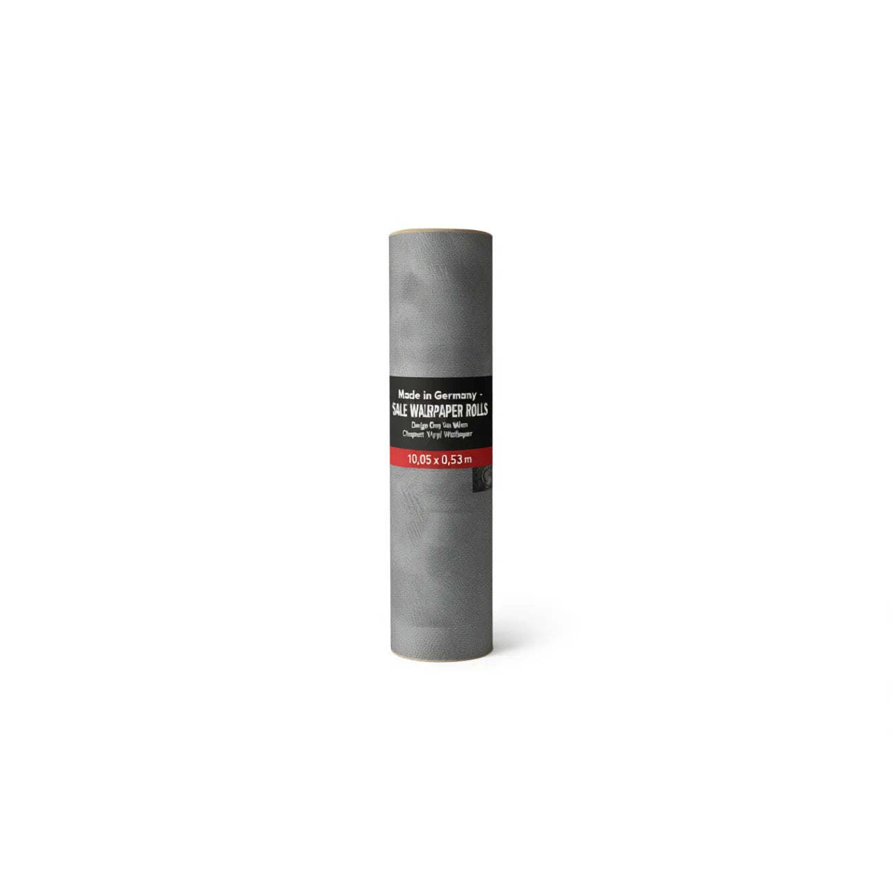 Made Germany Non Woven Vinyl Wallpaper Rolls-Grey Modern Design Abrasion Light Resistant Kitchen/Bathroom/Hotel/Gym Use