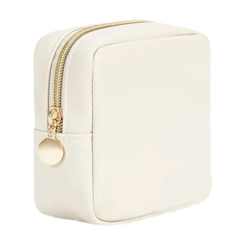 Waterproof Pu Leather Small Makeup Organizer Cover Closure Travel Cosmetic Storage for Bag