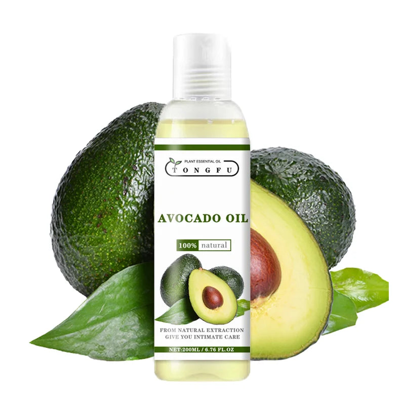 Food Grade Organic Premium Cold Pressed Avocado Oil-100% Pure Natural Carrier Oil for Cooking Skin & Hair Moisturizing Body Care MegaBDM