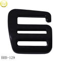 Matte Black Durable Metal Hook Hardware Quick Release Webbing Strap Buckle for Backpack Luggage