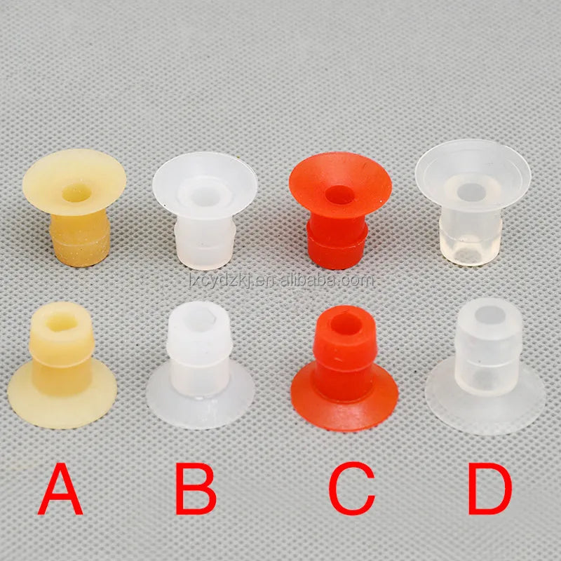 Imported Offset Printing Machine Liangming Paper Sucker Single Layer Ryobi Sucker Cup Nozzle clear Paper Suction 100pcs
