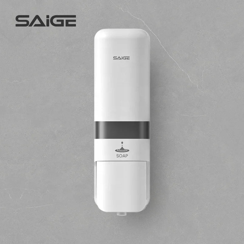 Commercial Eco-Friendly Durable Soap Dispenser 250ml Plastic Refillable  for Kitchen Bathroom Liquid Pump Customizable Logo