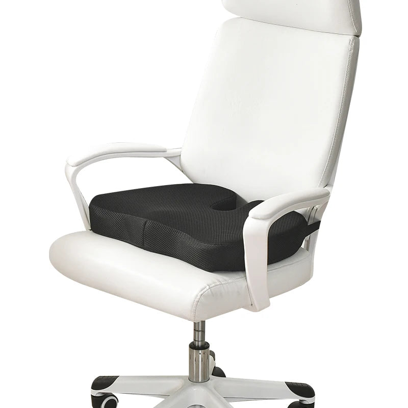 Memory Foam Woven U-Shape Meditation Chair Cushion Orthopedic Folding Seat Cushions Removable & Washable