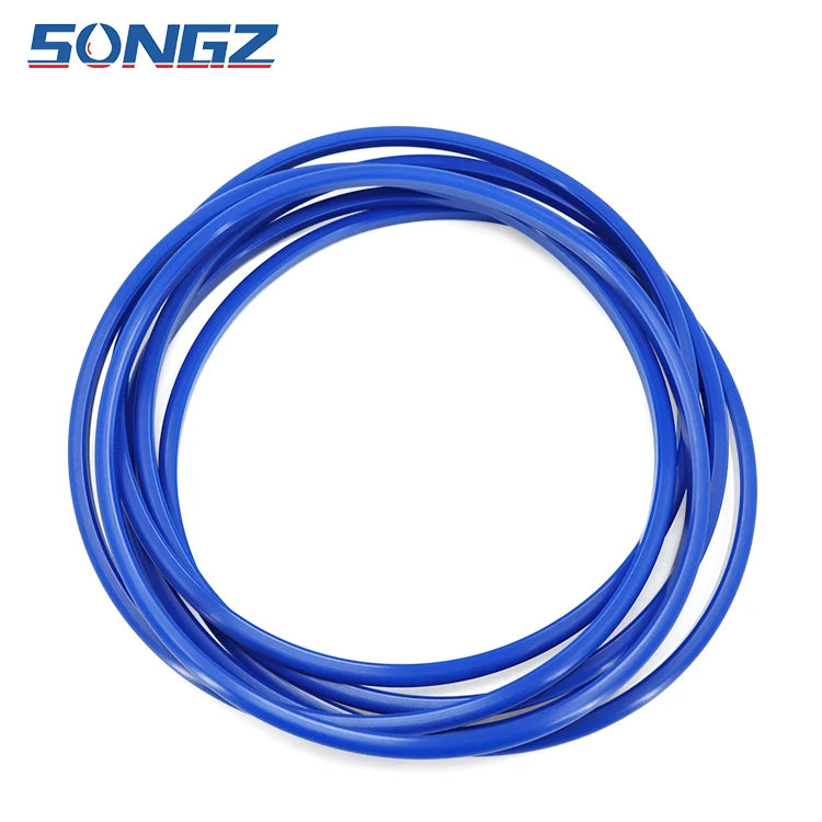 China Material Breaker Excavator Blue Sealing Ring 69.39*81.4*5.7mm PU Dring