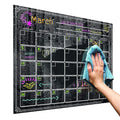 Customizable Monthly Planner Board With Anti-UV Feature Magnetic Refrigerator Sheet Calendar Sticker Dry-Erase Board