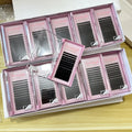 Cashmere Lash Extension Trays Classic Lash Handmade 3D Wholesale Private Label Supplies Vegan Cruelty-Free Natural Long