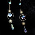 Wholesale Handmade Crafts Crystal Hanging Sun Catcher Angel Aura Raninbow Ornamaent for Decoration