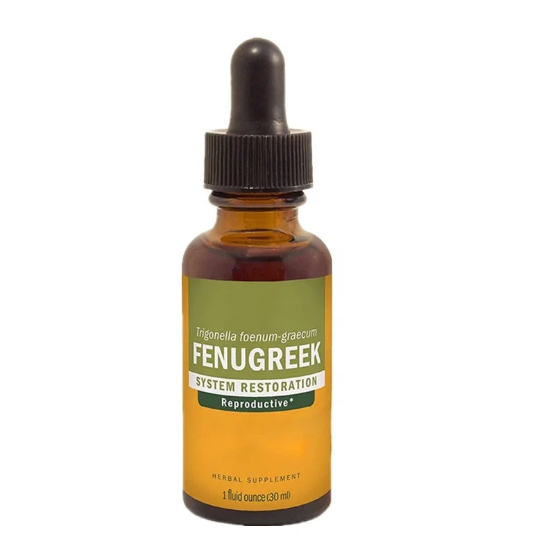 OEM/ODM/OBM Hot Sale Private Label Fenugreek Seed Drops Female Reproductive Support Lactation Support Fenugreek Extract Drops
