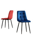 Wholesale Contemporary Velvet Upholstered Modern Hotel Dining Chair with Nordic Design for Dining Rooms