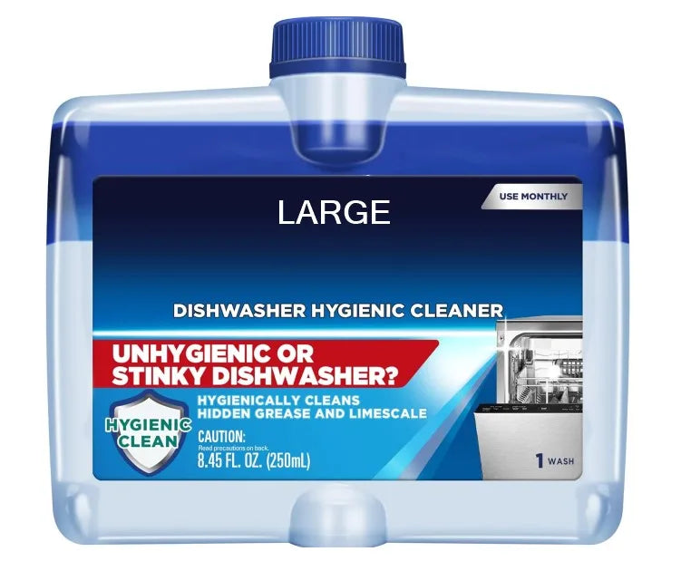 LARGE Liquid Kitchen Dishwasher Detergent Cleaner Eco-Friendly Disposable Fight Grease & Limescale Fresh 8.45oz/250ml