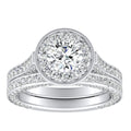 Five-star Praise 925 Sterling Silver Ring Triple Row Rolling Interlocking Silver Rings High Polish Rings for Women Men