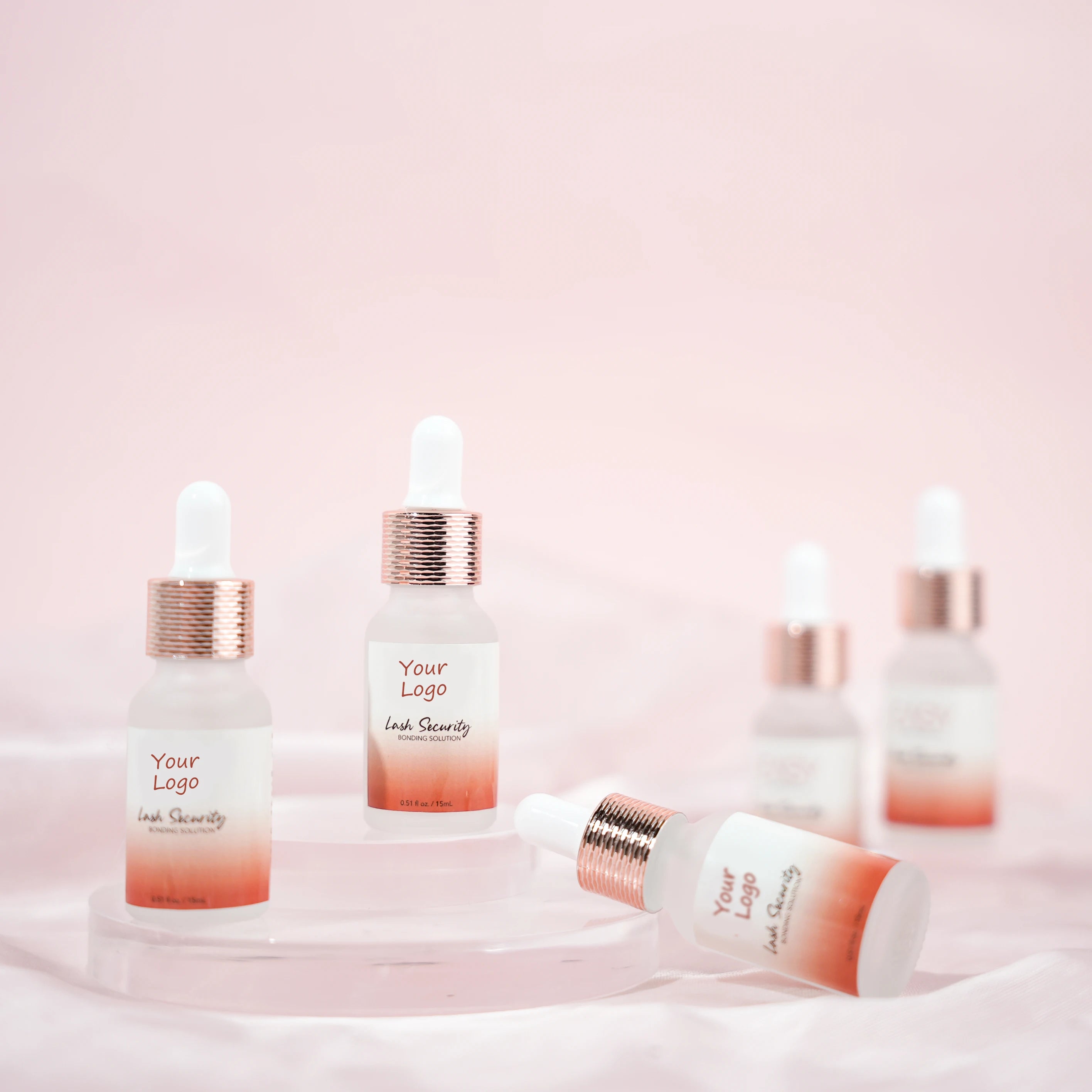 Custom Logo Low Smell Lash Primer Activator Sealant Serum Glue Bonder China 15ML Water Oil Proof Ultra Lash Extension Bonder