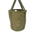 HIBO Canvas Foraging Basket Mushroom Fruit Bag for Morel Mushroom Hunting and Picking Forager Birthday Gift