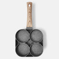 Wholesale Household Cookware Maifan Stone Four-hole Fried Egg Pot Non-stick Pans Aluminum Cooking Pots
