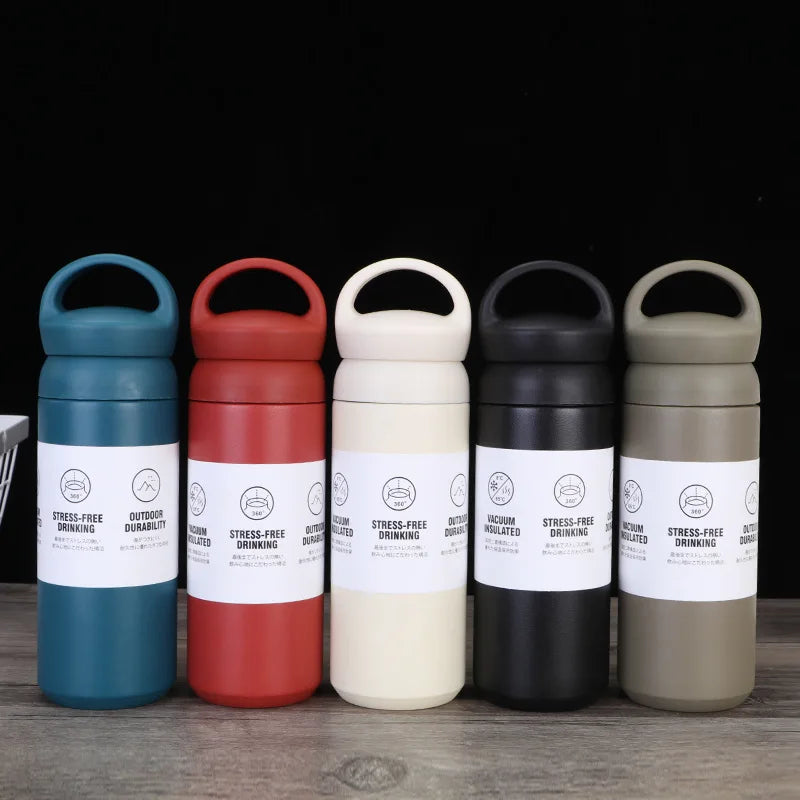 2026 New Arrival Products Wholesale 350ml Stainless Steel Double Wall Vacuum Insulated Travel Tumbler Flasks Thermos for School