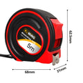 Custom Logo 5M/16FT Tape Measure Carbon Steel Blade Printed Technique Imperial Measurement New ABS Tape Measure
