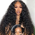 Vendors Wholesale Raw Virgin Brazilian Human Hair Glueless Wigs 6x4 Lace Frontal Closure Deep Wave Wigs for Black Women
