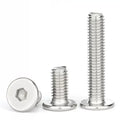 Stainless Steel Ultra Low Profile Screw M2 M3 M4 M5 M6 X 50mm M8 Thin Head Hex Socket Allen Cap Head Micro Screw