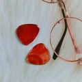Huiying Factory Direct Wholesale Price Acoustic Red Agate Guitar Accessories Picks Musical Instrument Accessories