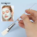 Beauty Planet Custom Face Cream Clay Brushes for Mask Wholesale Beauty Spa Tools Nylon Hair Clear Handle Facial Cleaning Brush