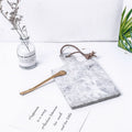 Wholesale Rectangular Natural Handmade Marble Stone Food Trays Marble Cutting Board Chopping Board