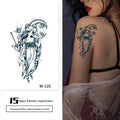 Wholesale Custom 100% Blue Genipa Non-Toxic Water Transfer Semi-Permanent Juice Tattoo Sticker Temporary Available for Sale