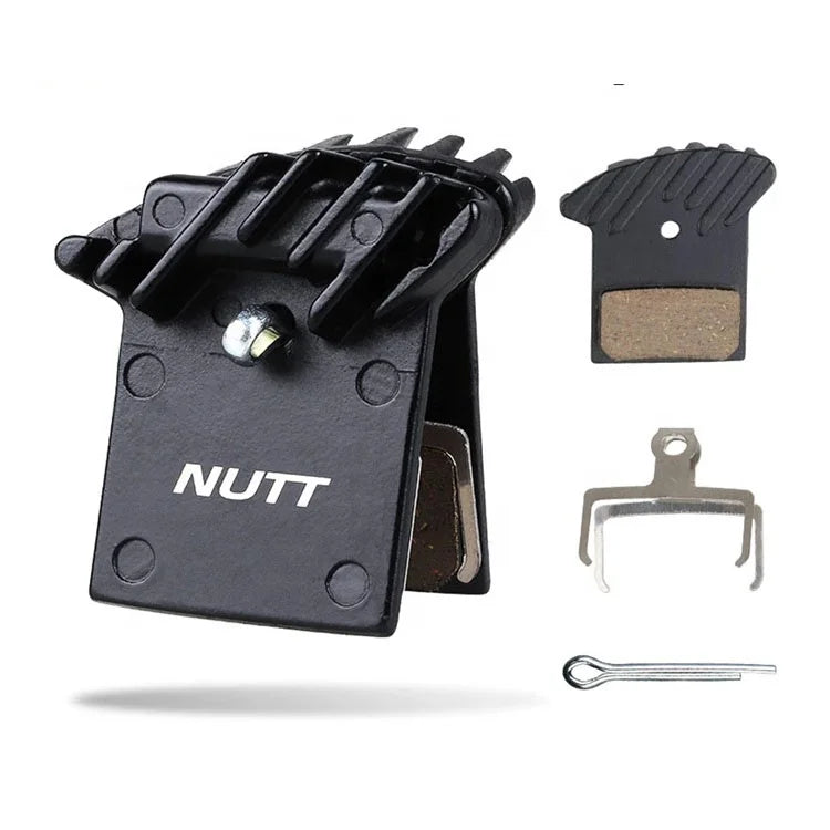 NUTT Bicycle Brake Pad Heat Dissipation Semi Metal Resin Hydraulic Caliper Disc for Mountain Bike MTB
