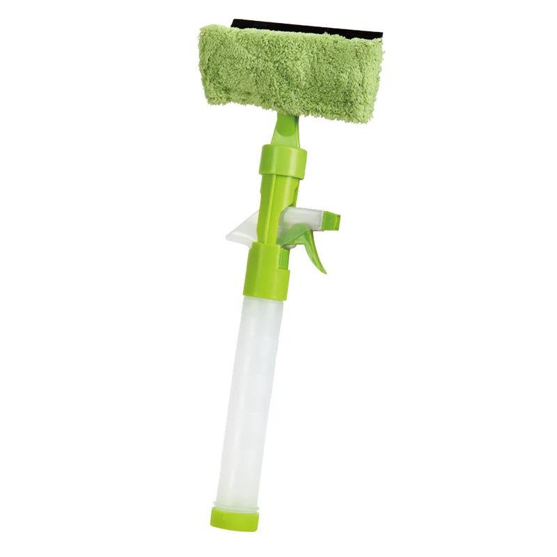 DOOSO Windshield Cleaning Spray Window Squeegee Glass Cleaning Wiper Glass Cleaner with Spray Bottle
