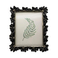 8x10 Luxury Vintage Antiques Floral Resin Handmade Letterpress Printed Ornate Wall Decorative Flower Photo Frame for Retro Home