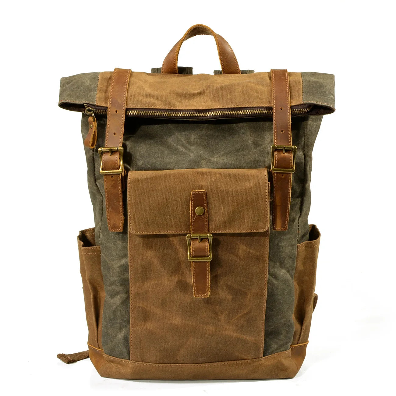 Carry on Travelling Laptop Vintage Student Men Hiking Camping Travel Canvas Laptop Backpack