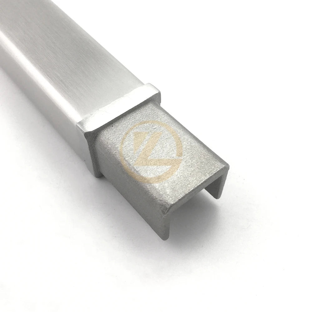 YL Easy DIY 304 316 Handrails 25x21 Top Rail 180 Degree Connector Balustrade Design Railing Glass