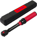YUHANG 1/4-Inch Drive Click Torque Wrench Carbon Steel Dual-Direction Adjustable (10-50in.lb/1.1-5.7Nm) DIY OEM Customizable
