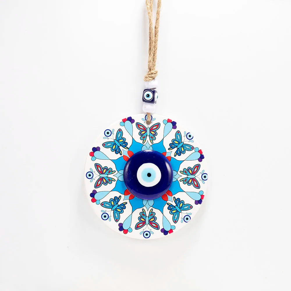 New Arrived Hot Turkey Blue Evil Eye Wall Hanging Ornament Nazar Amulet Gift for House/Yard/Office/Store Ornament