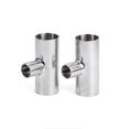 Aohoy Sanitary 304 316 Mirror Polish Stainless Steel Food-Grade 3A Standard Reducer Tee Weld Pipe Fittings 1 Year Warranty China