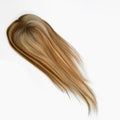 European Virgin Human Hair Small Size Clip Hair Piece Closure Topper for White Women