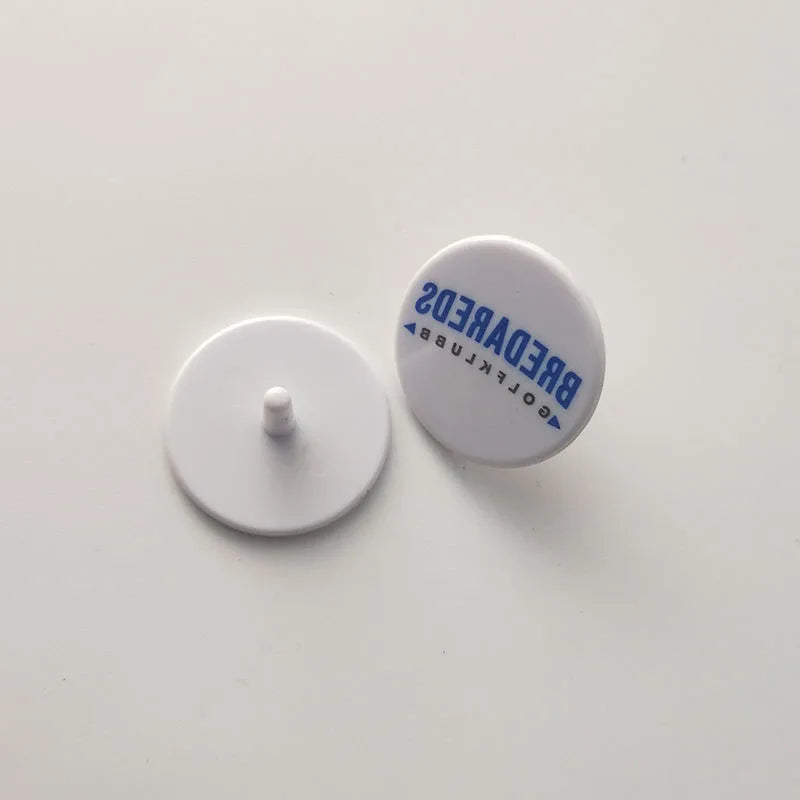 Custom Logo Cheap Price Plastic Round 19mm 25mm Golf Ball Marker Golf Accessories