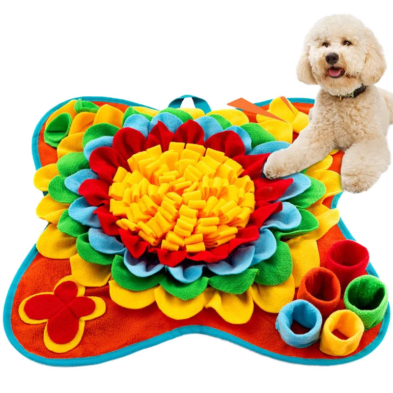 Wholesale Dog Sniffing Mat Feeding Game Blanket Puzzle Carpet Nose Work Snuffle Mat for Dogs