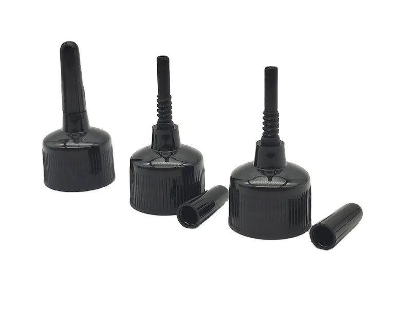 20-410 24-410 Long Spout Lub Oil Dropper Chain Wax Point Nozzle Lid for Chemical Bottles