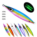 150G 200G 260G 320G Throwing Slow Pitch Fishing Jigs Saltwater Catsing Metal Lead Jigging  Lure