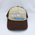 5 Panels Mens 3d Puff Printed Foam Neon Trucker Hats Custom logo and Mesh