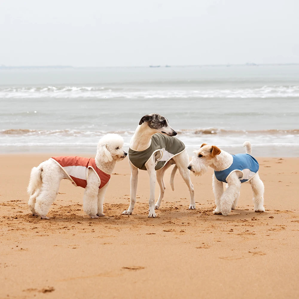 Adjustable Ice Silk Dogs Cats Cooling Vest Protection Summer Cooling Dog Clothes for Hot Weather