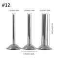 Manual Meat Grinder Stainless Steel 3 Different Sizes Sausage Stuffing Tubes and Sausage Stuffer Funnels