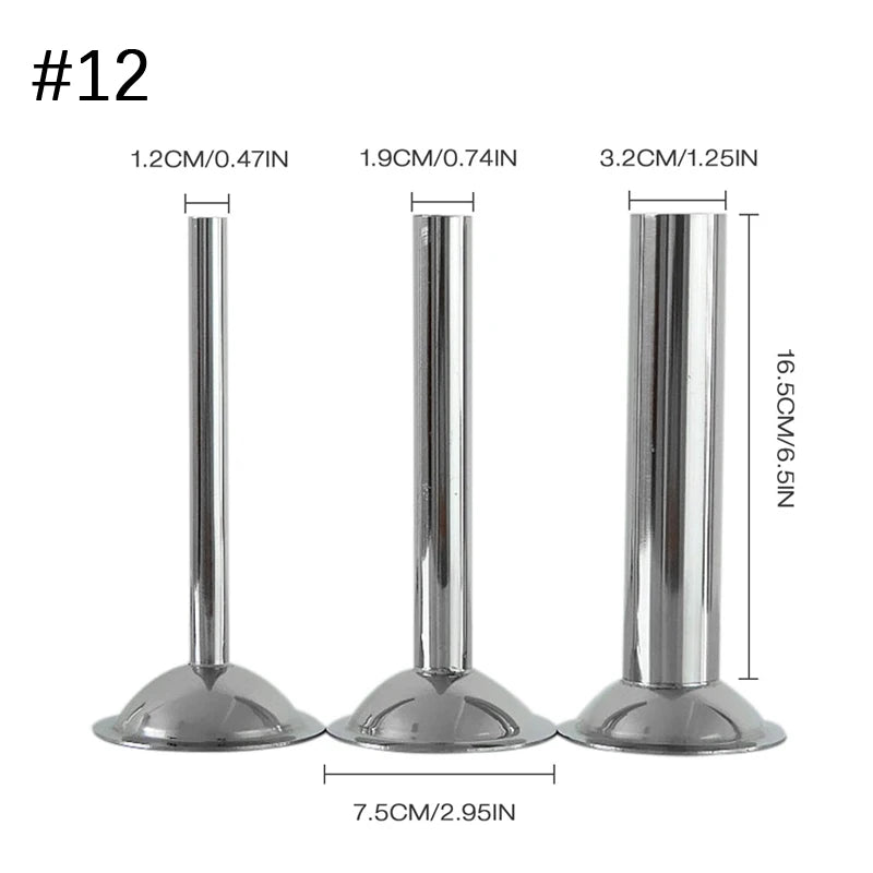 Manual Meat Grinder Stainless Steel 3 Different Sizes Sausage Stuffing Tubes and Sausage Stuffer Funnels