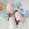 Different Pretty Cylindrical Geometry 3D Cube Sofa Silicone Mold Honeycomb Cylindrical Candle Mold Fondant Chocolate Cake Mould