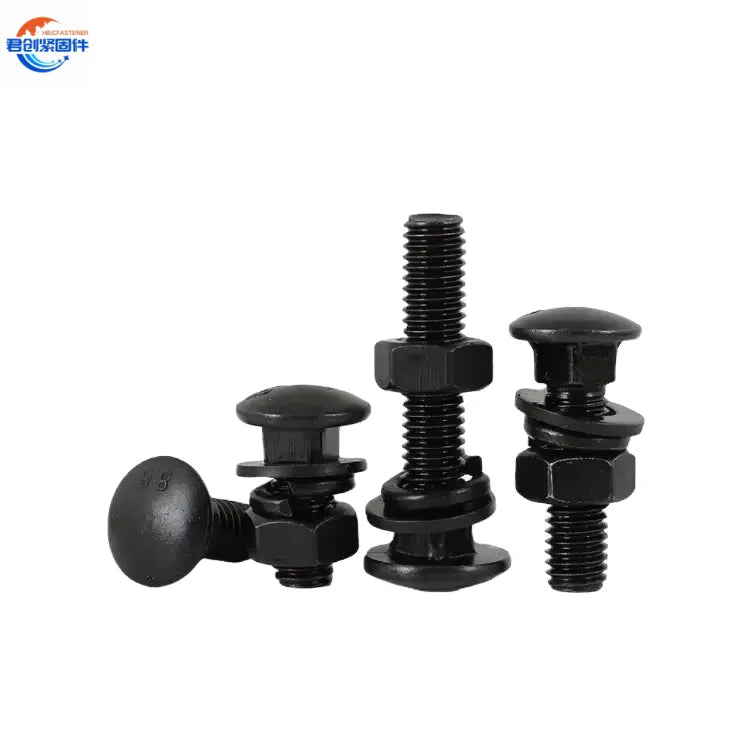 High Quality DIN603 Carriage Bolts M5-M20 Size Range Zinc Plated Carbon Steel from China Free Sample Available