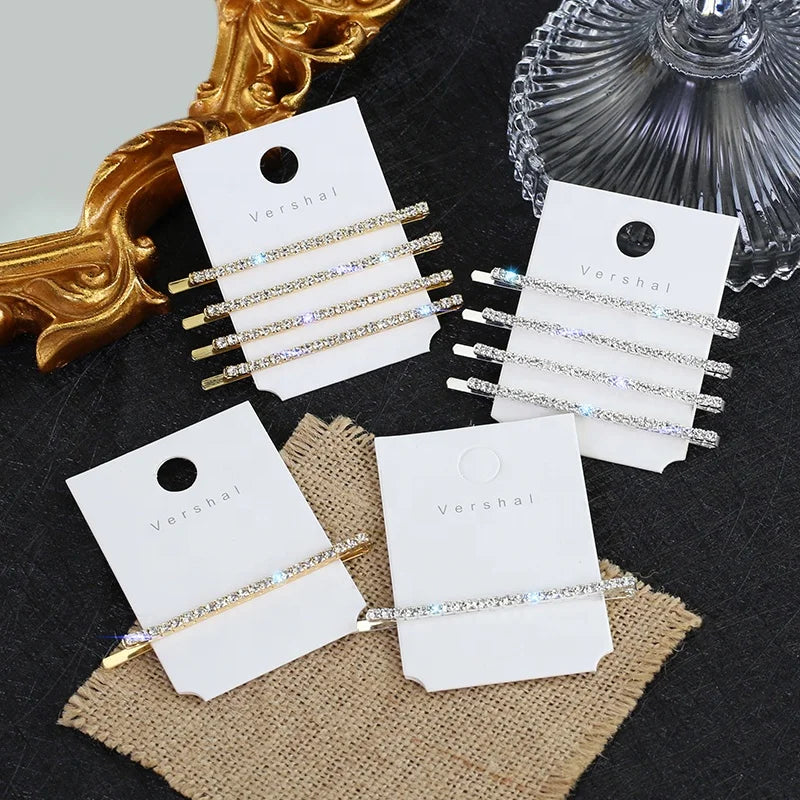 2022 Women Bobby Fancy Fashion New Rhinestone Hair Pin With Bling Diamond Hair Accessories